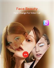 Face Beauty for App Video Call स्क्रीनशॉट 2