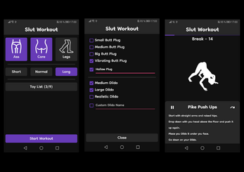 Slut Workout [+18]應用截圖第0張