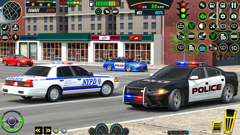 US Police Car Parking - King 스크린샷 2