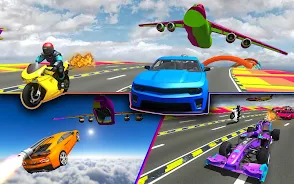 Rocket Car Racing Stunts स्क्रीनशॉट 0