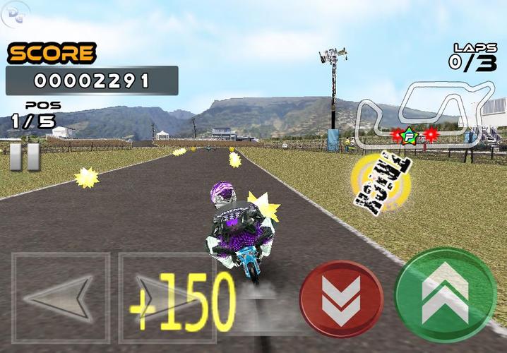 Pocket Bike Race Tangkapan skrin 2