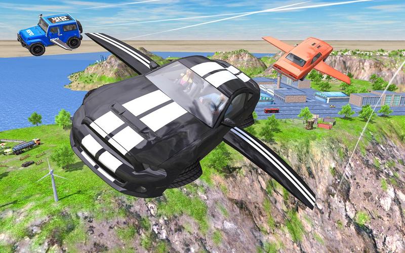 Flying Car Extreme Simulator ภาพหน้าจอ 2