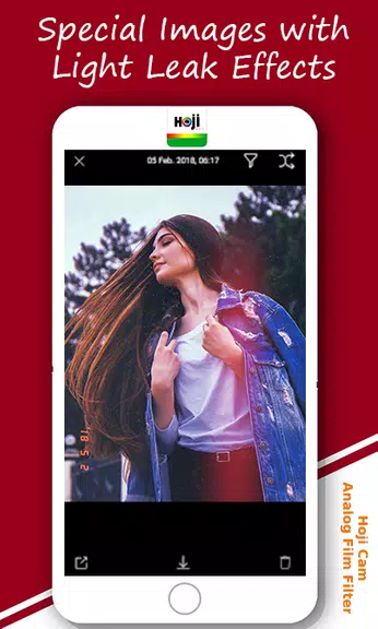 Hoji Cam: Analog Film Filter ภาพหน้าจอ 3