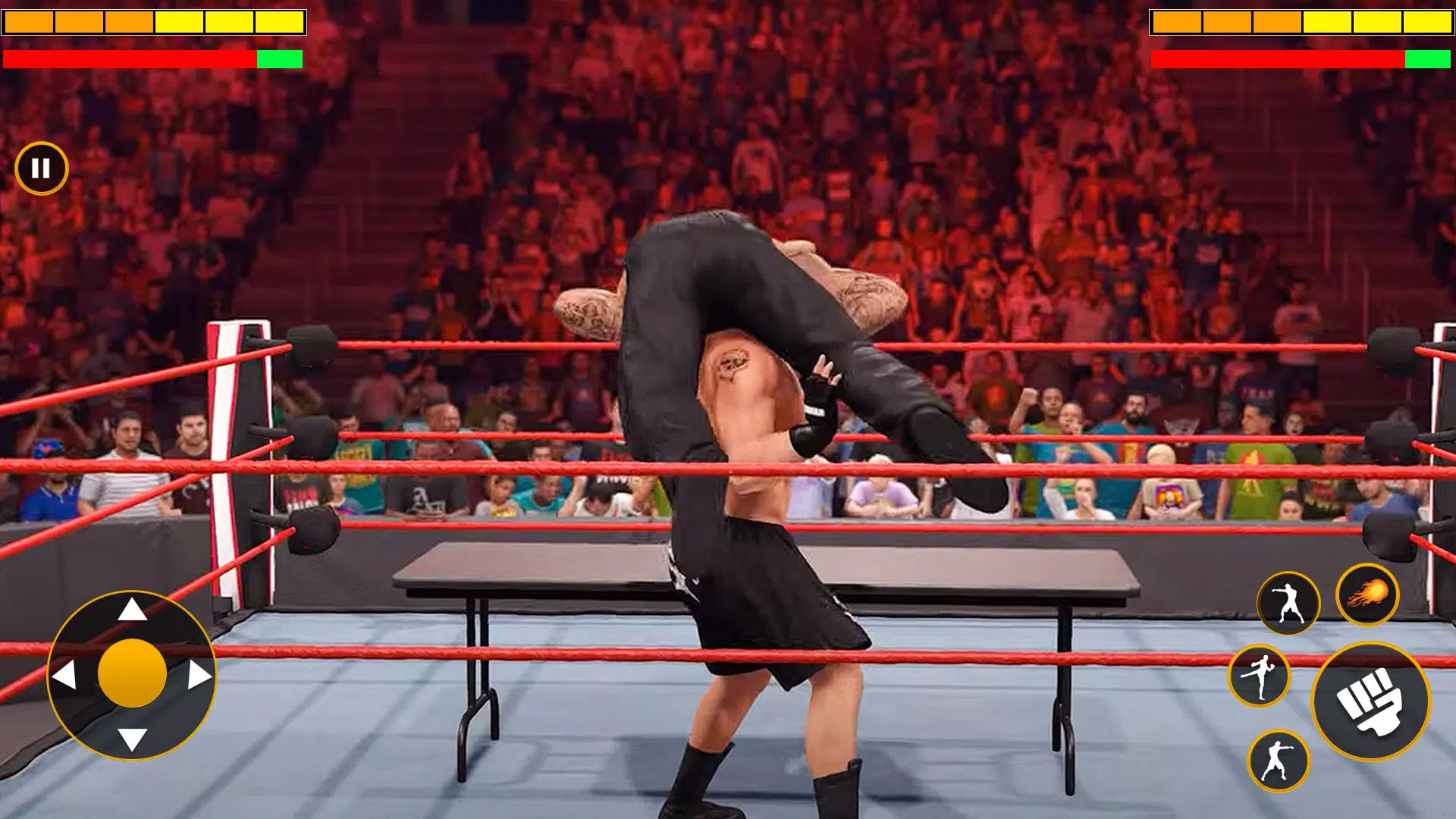 Real Wrestling Fighting Game Captura de pantalla 2