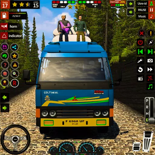 Real Mini Coach: Bus Game 3D Ekran Görüntüsü 0