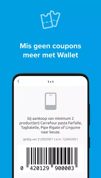 Carrefour België Tangkapan skrin 2