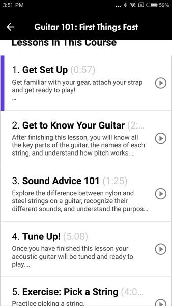 Fender Play - Learn Guitar Скриншот 3