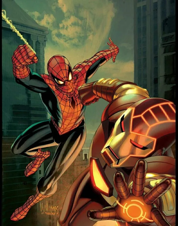 Spiderman vs Iron Man 3D Adventures Tangkapan skrin 1