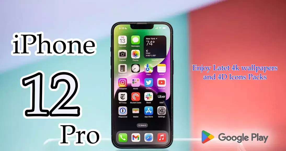 iPhone 12 Pro Launcher Themes应用截图第2张