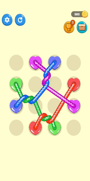 Tangled Line 3D: Knot Twisted スクリーンショット 0