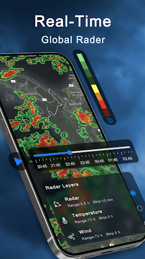 Weather Live Radar & Alerts ဖန်သားပြင်ဓာတ်ပုံ 1