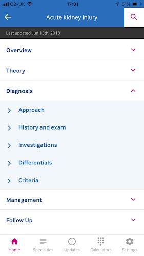 BMJ Best Practice ภาพหน้าจอ 2