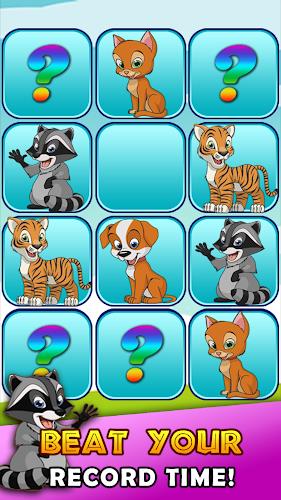 Brain game with animals Captura de tela 1