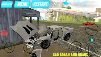 Car Crash And Roads ภาพหน้าจอ 3