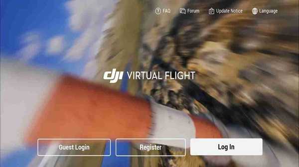 Dji Virtual Flight ဖန်သားပြင်ဓာတ်ပုံ 0