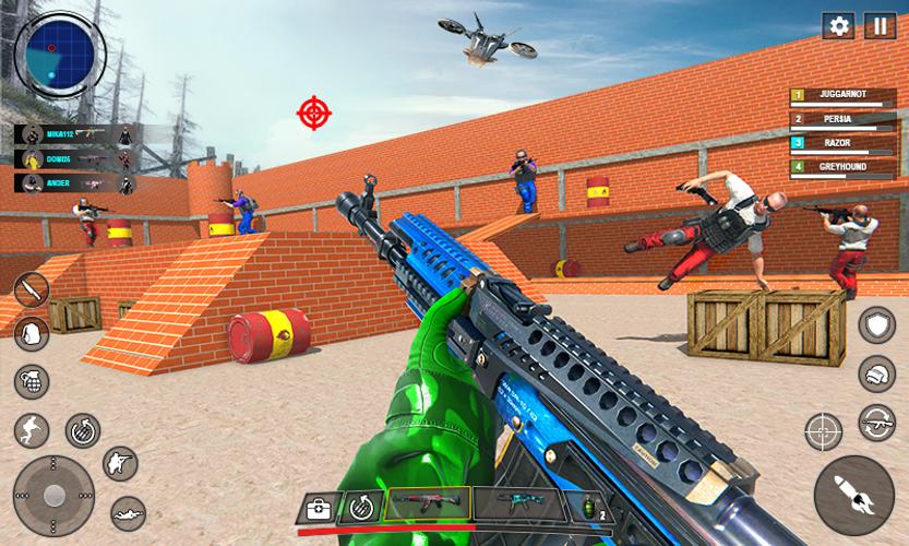FPS War Game: Offline Gun Game Captura de pantalla 3