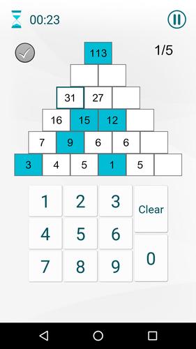 Math Games ဖန်သားပြင်ဓာတ်ပုံ 0