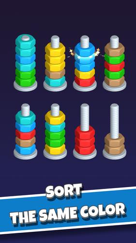 Nut Sort Capture d'écran 0