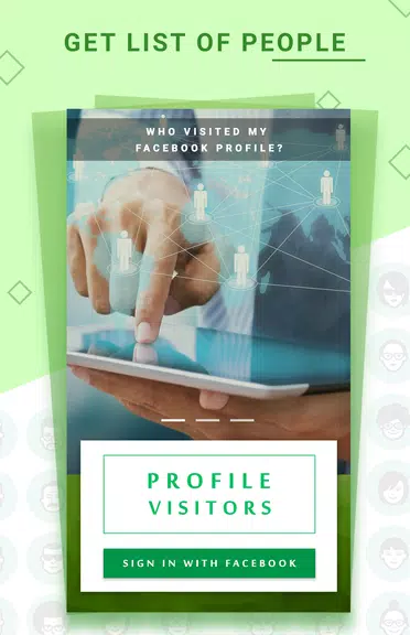 Profile Visitors For Facebook Ảnh chụp màn hình 3