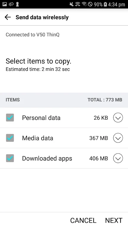 LG Mobile Switch (will closed)应用截图第2张
