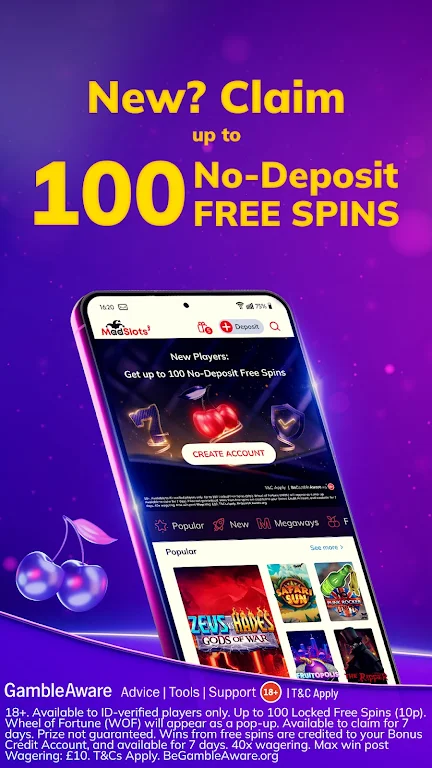 MadSlots Online Casino & Slots 스크린샷 0