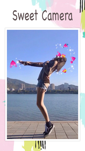 Live face sticker sweet camera Ảnh chụp màn hình 3