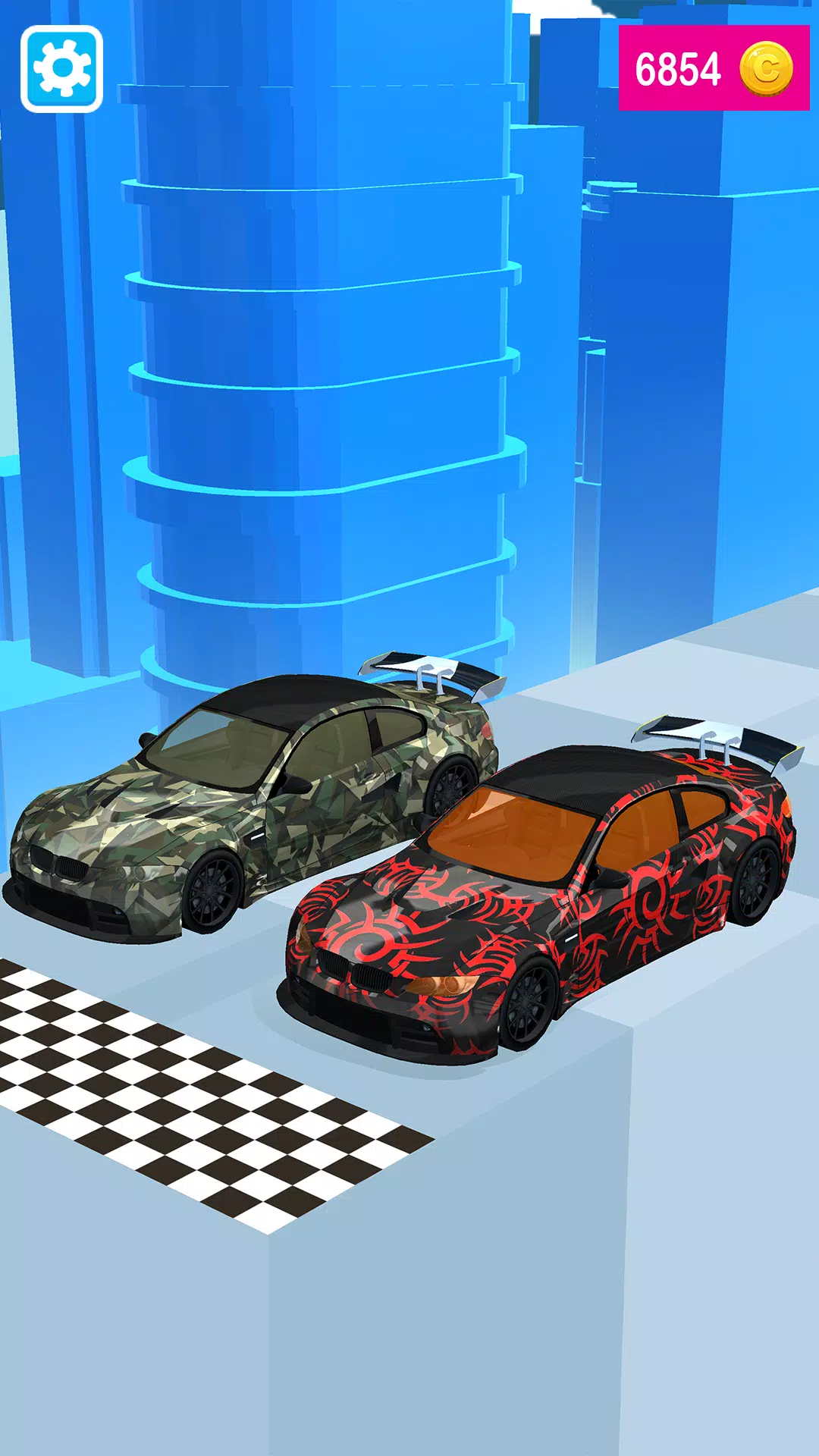 Modified Car Driving: 3DTuning Zrzut ekranu 1