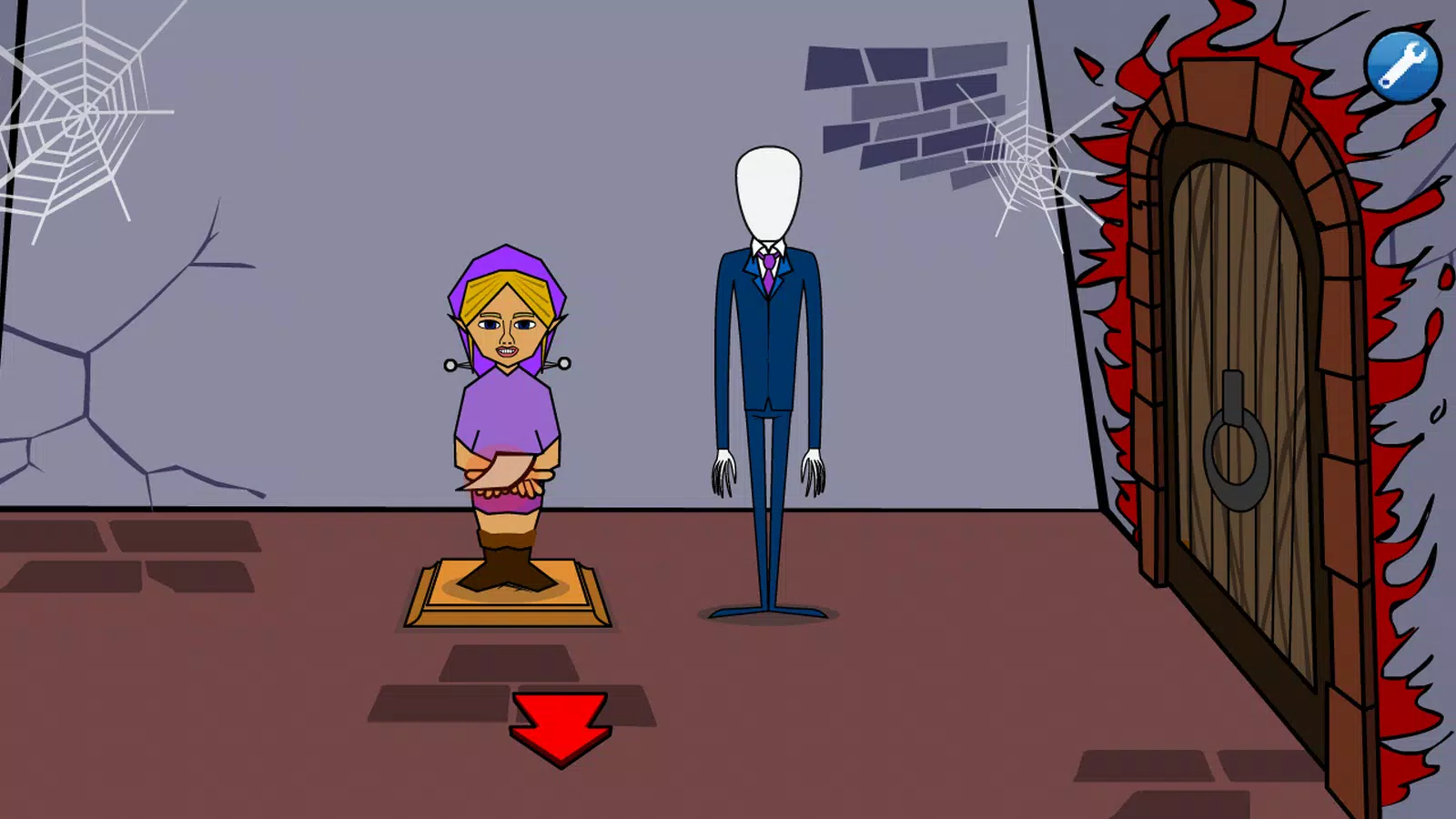 Slender Guy Saw Trap Screenshot 2