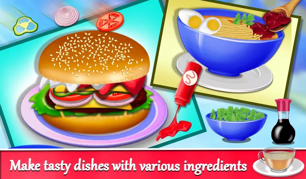 Cooking in Kitchen Food Games Captura de tela 0