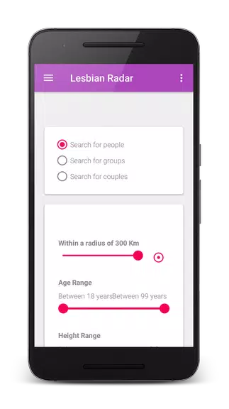 Lesbian Radar - Free dating for girls and women Ảnh chụp màn hình 2