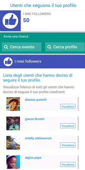 nowEvent - L'app a misura di evento应用截图第2张