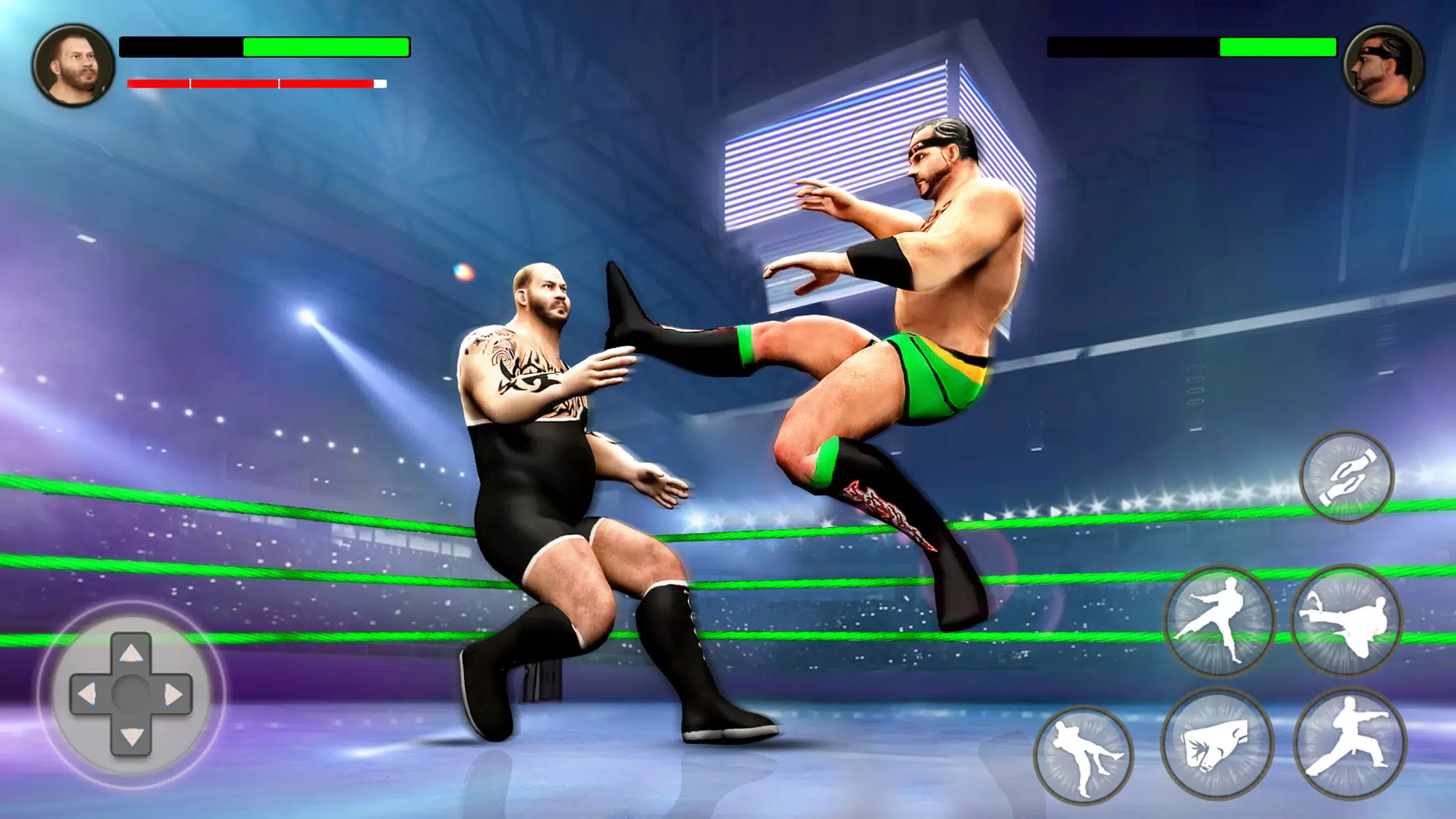 PRO Wrestling Fighting Game Schermafbeelding 2