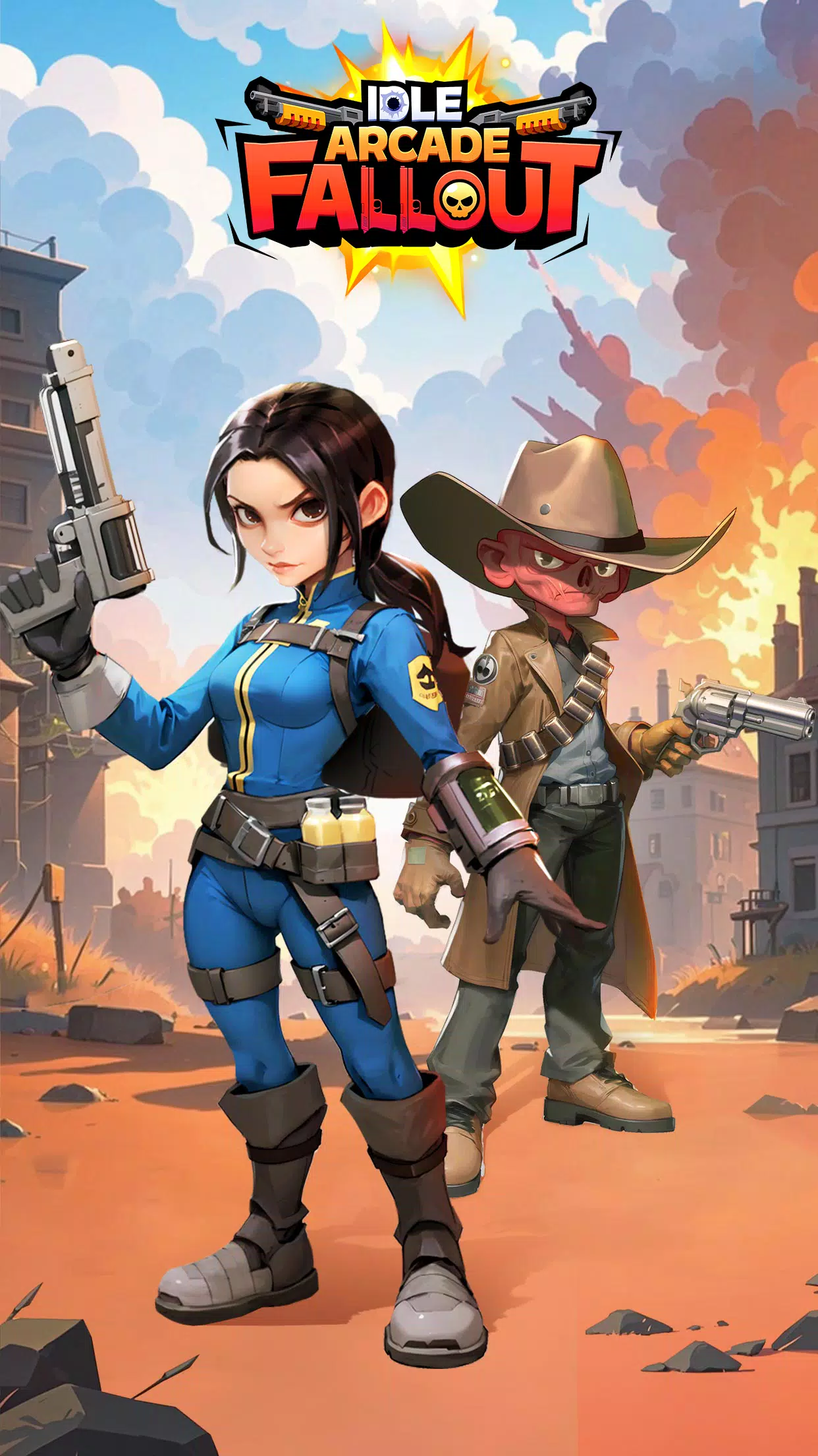 Idle Arcade: Fallout Captura de tela 0