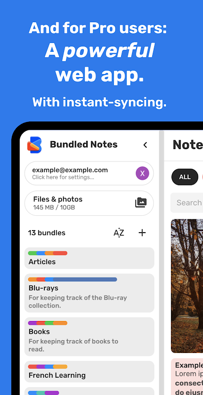 Bundled Notes + Lists + To-do Скриншот 0