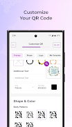 Me QR Generator Captura de tela 0