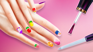 Nail Salon: Girls Game Captura de pantalla 0