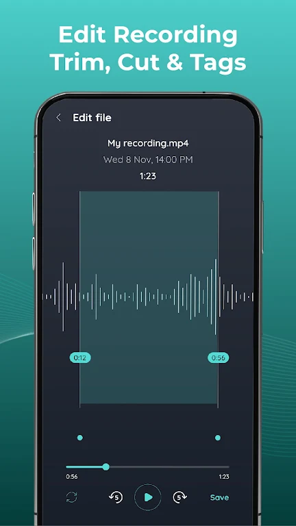 Voice Effect & Audios Recorder Schermafbeelding 1