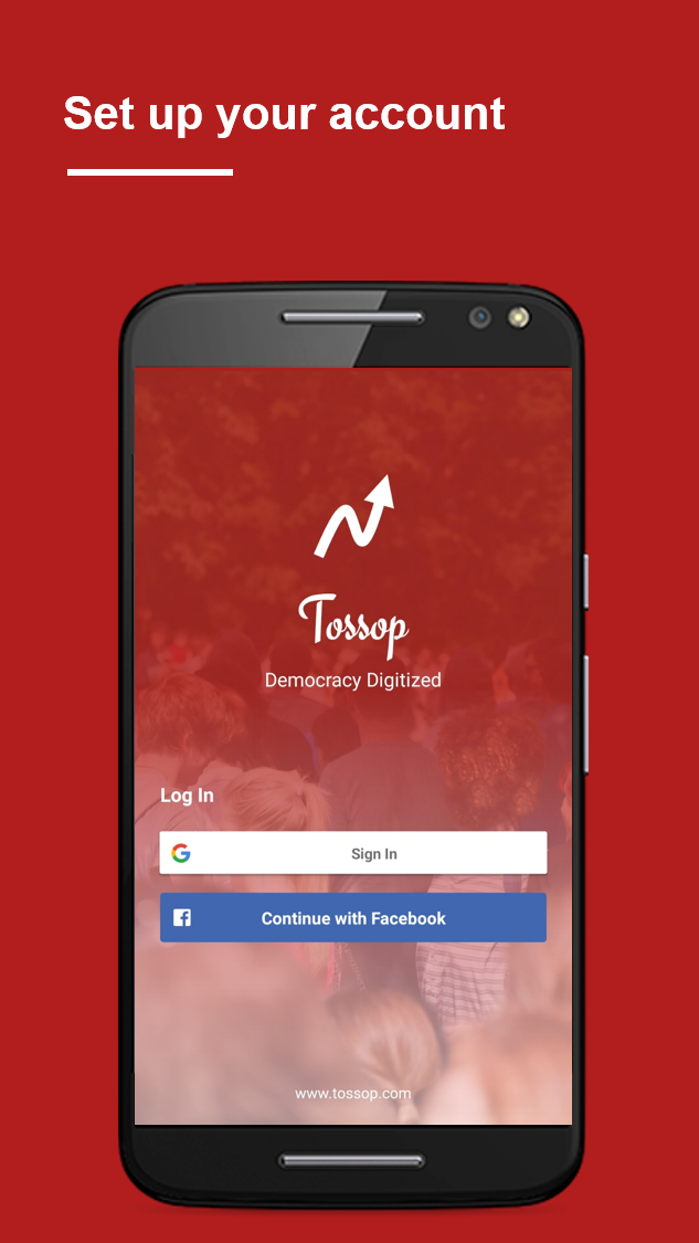 Tossop – Opinion Sharing & Learning App Screenshot 0