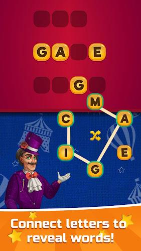 Circus Words: Magic Puzzle Tangkapan skrin 2