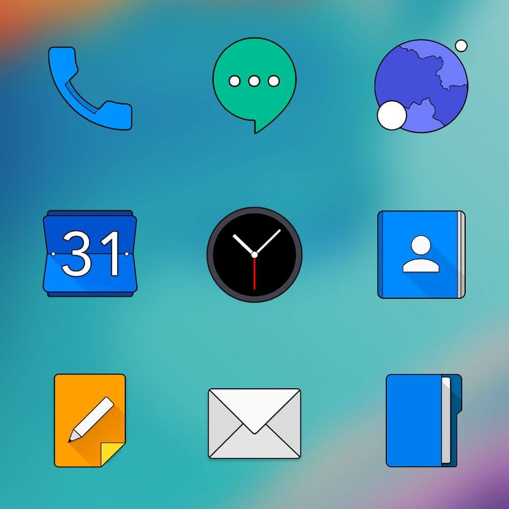 Oxigen HD - Icon Pack Mod スクリーンショット 0