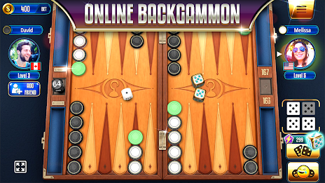 Backgammon Legends Online স্ক্রিনশট 1