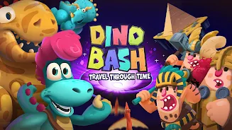 Dino Bash: Travel Through Time Schermafbeelding 2