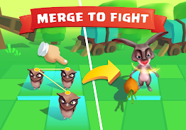 Animal Merge - Evolution Games ภาพหน้าจอ 1