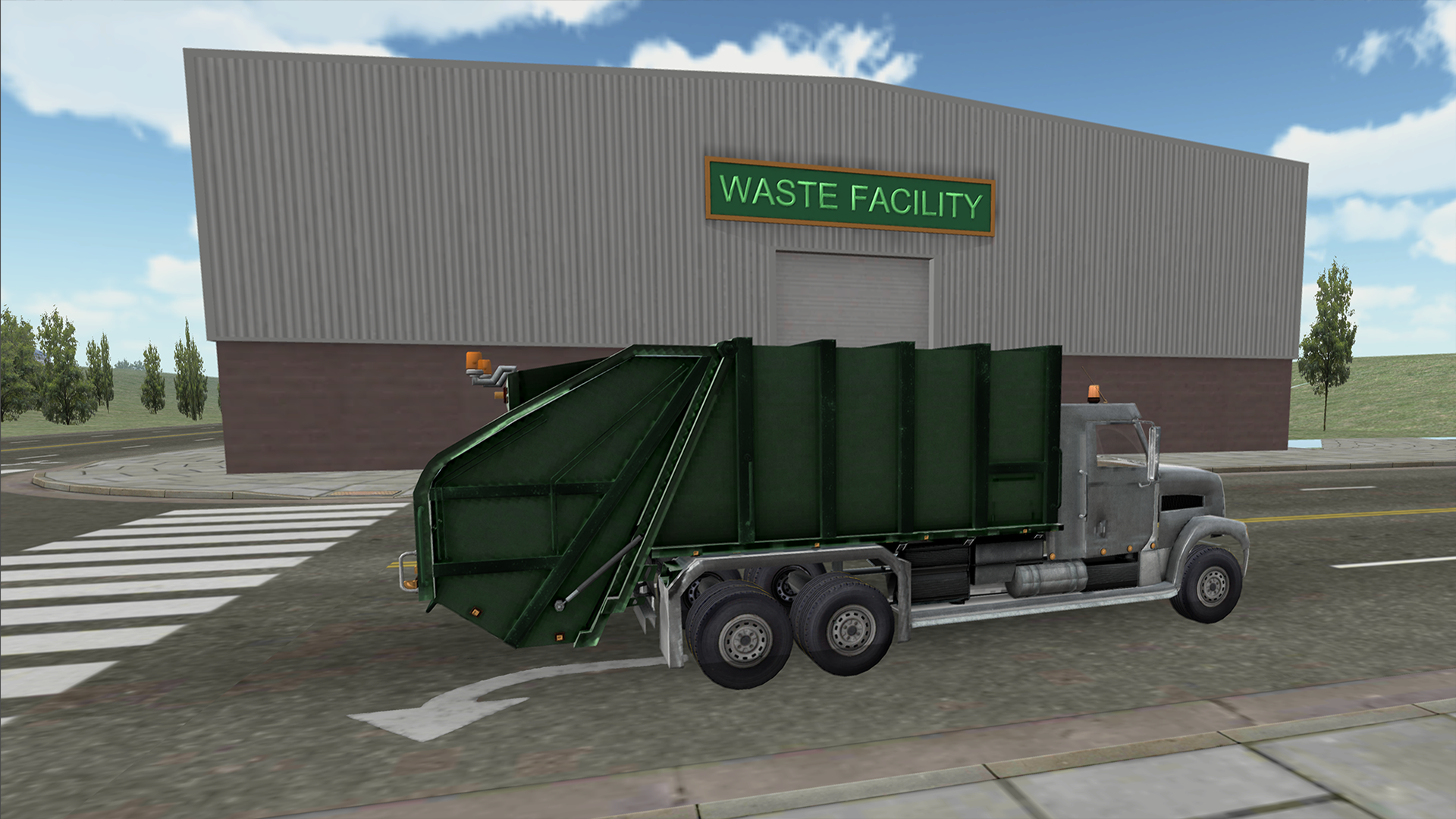 City Simulator: Trash Truck Captura de tela 1