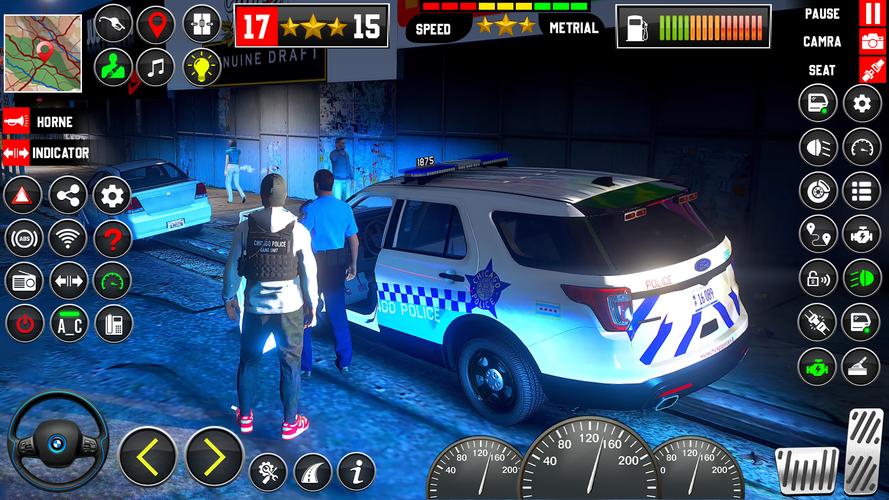 Police Car Game Police Parking Скриншот 0