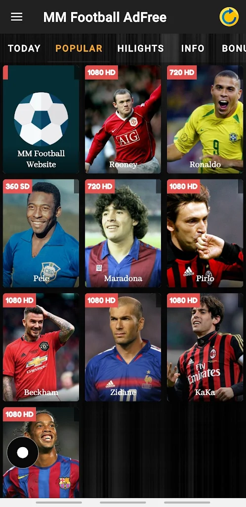 MM Football Blue স্ক্রিনশট 3
