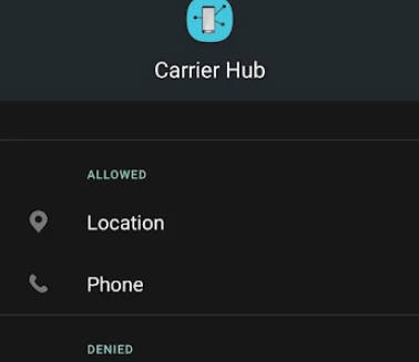 Carrier Hub Captura de pantalla 2
