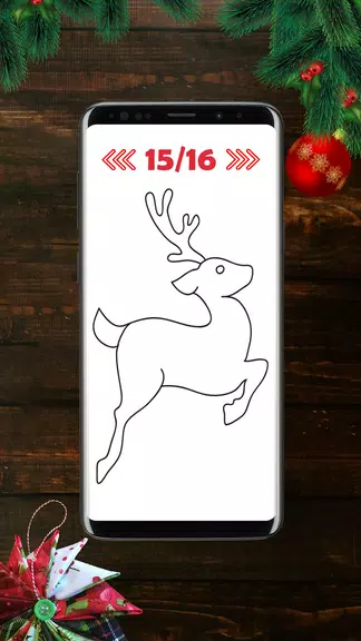 Christmas Drawing App Скриншот 3