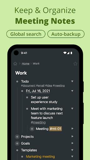 Workflowy |Note, List, Outline Скриншот 0