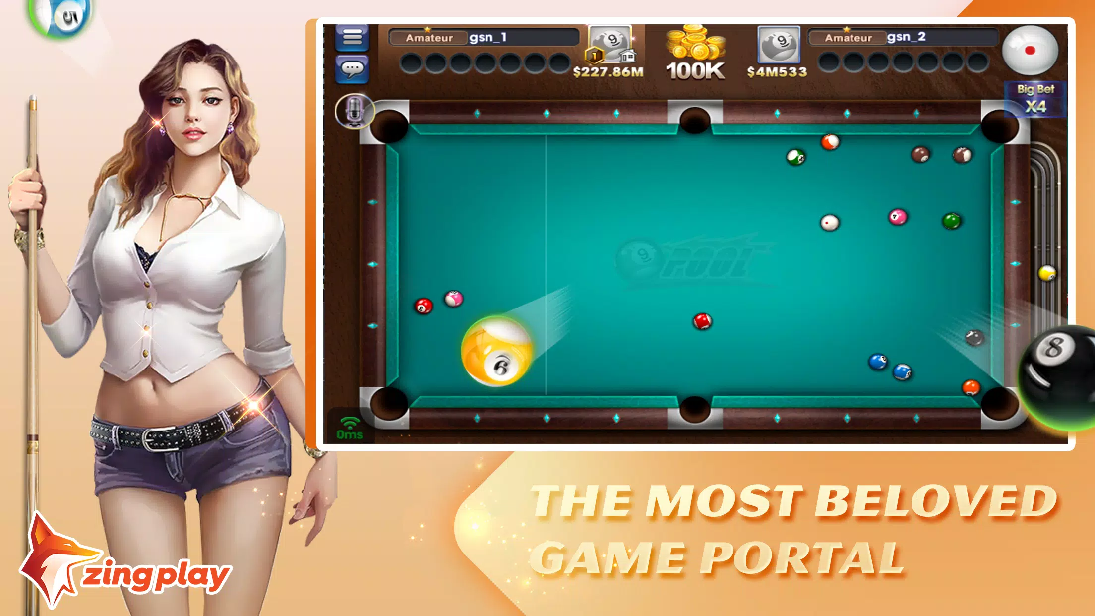 ZingPlay Games: Pool & Casual Capture d'écran 2